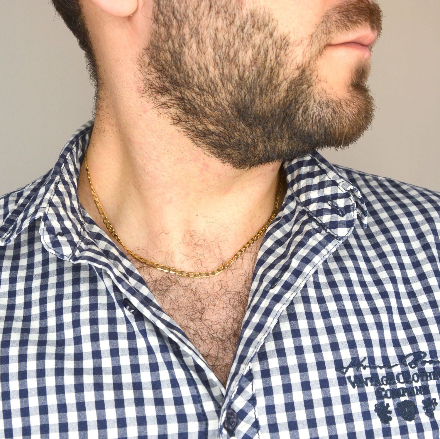 Złoty łańcuszek 585 pancerka 3,5 mm DIA-LAN-1115-585 3,5mm.jpg